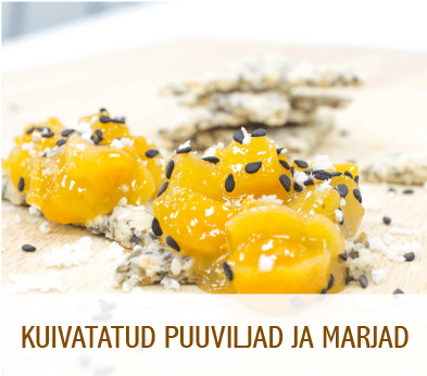 Kuivatatud puuviljad ja marjad