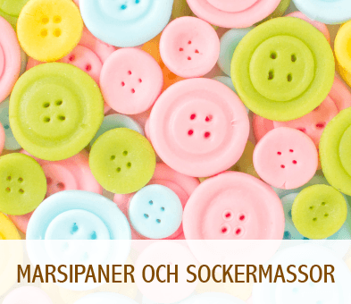 Marsipaner och  sockermassor