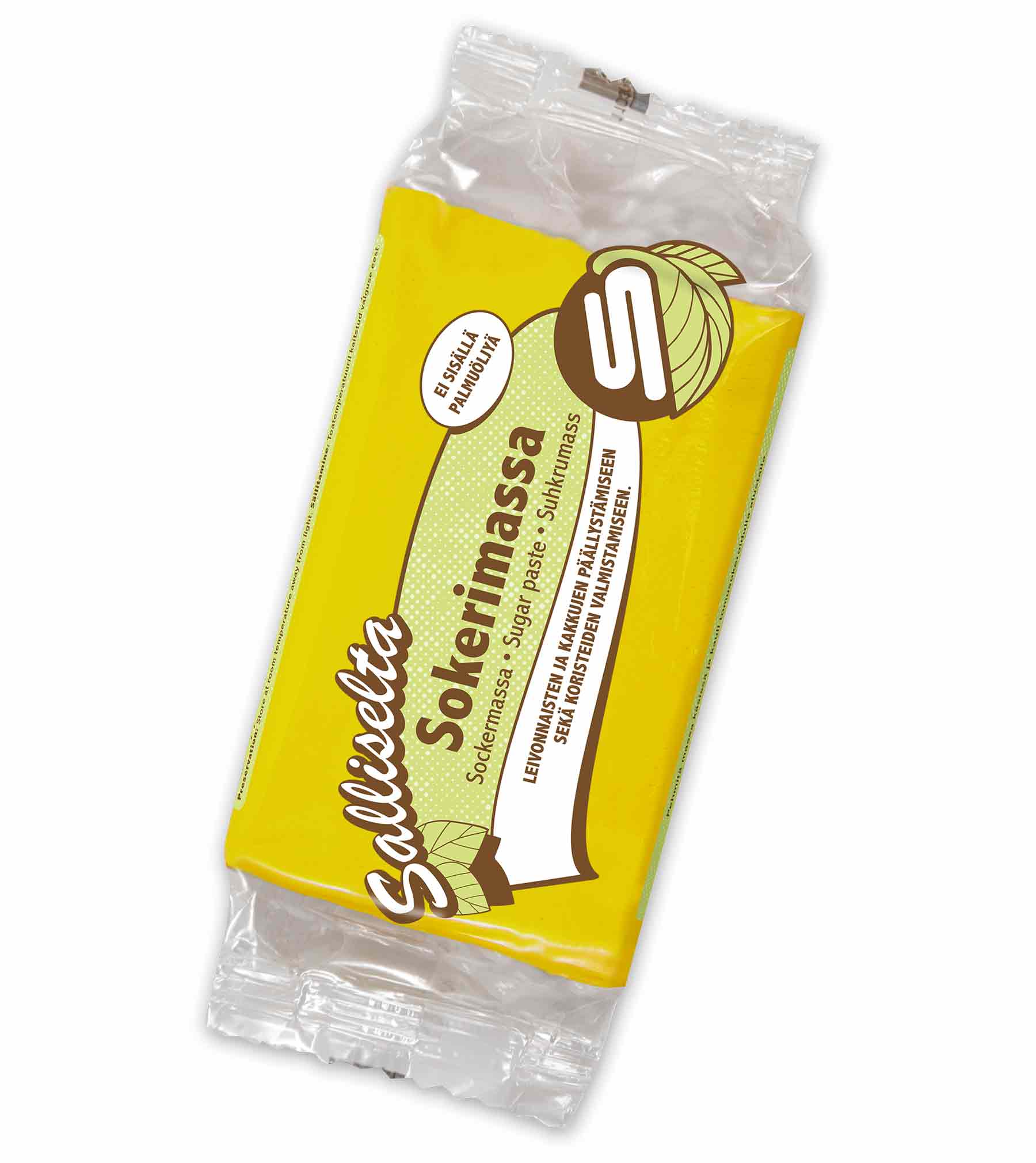 Sokerimassa keltainen 250g