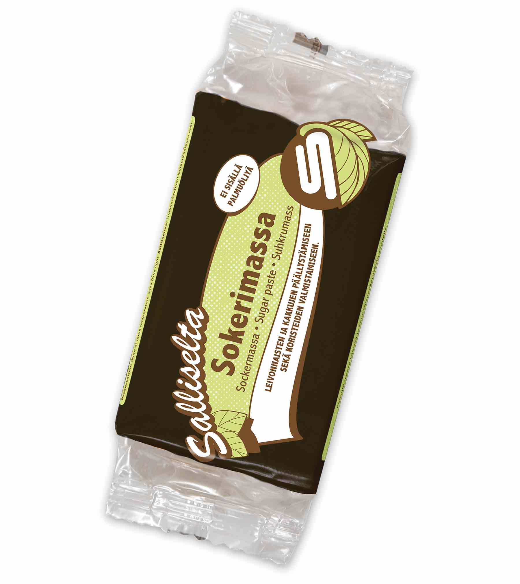 Sokerimassa musta 250g
