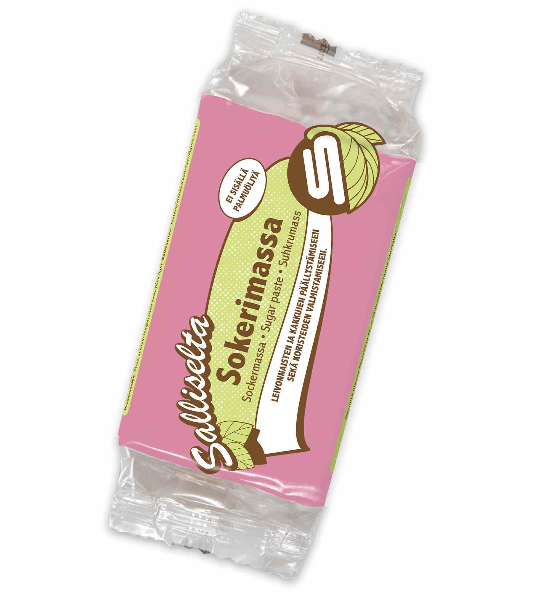 Sokerimassa roosa 250g