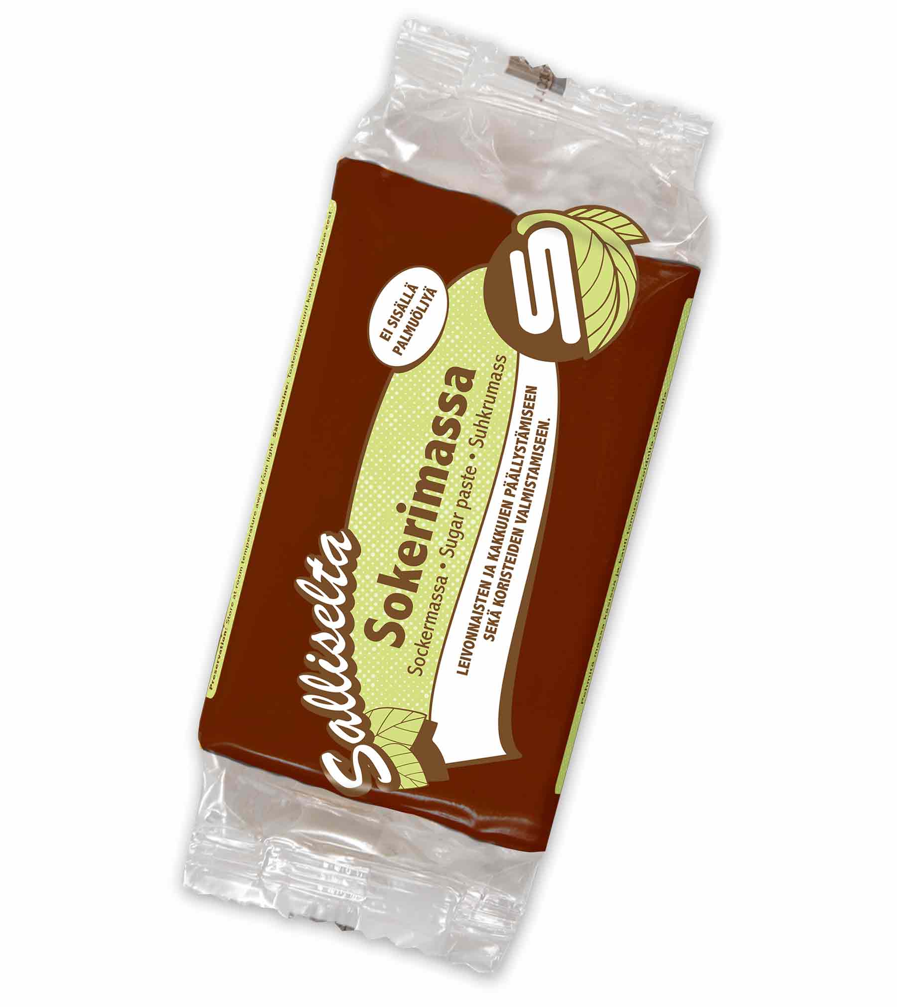 Sokerimassa ruskea suklaanmakuinen 250g