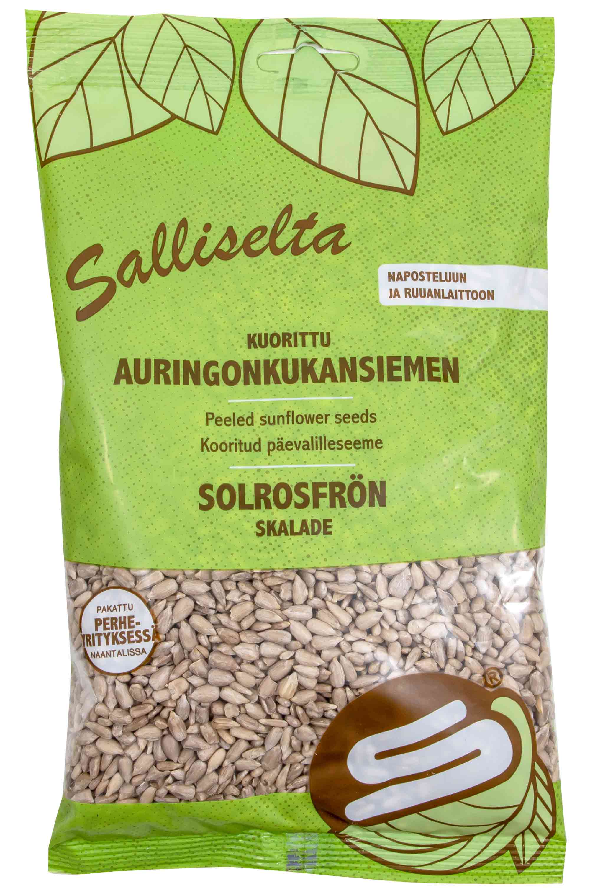Auringonkukansiemen kuorittu 800g