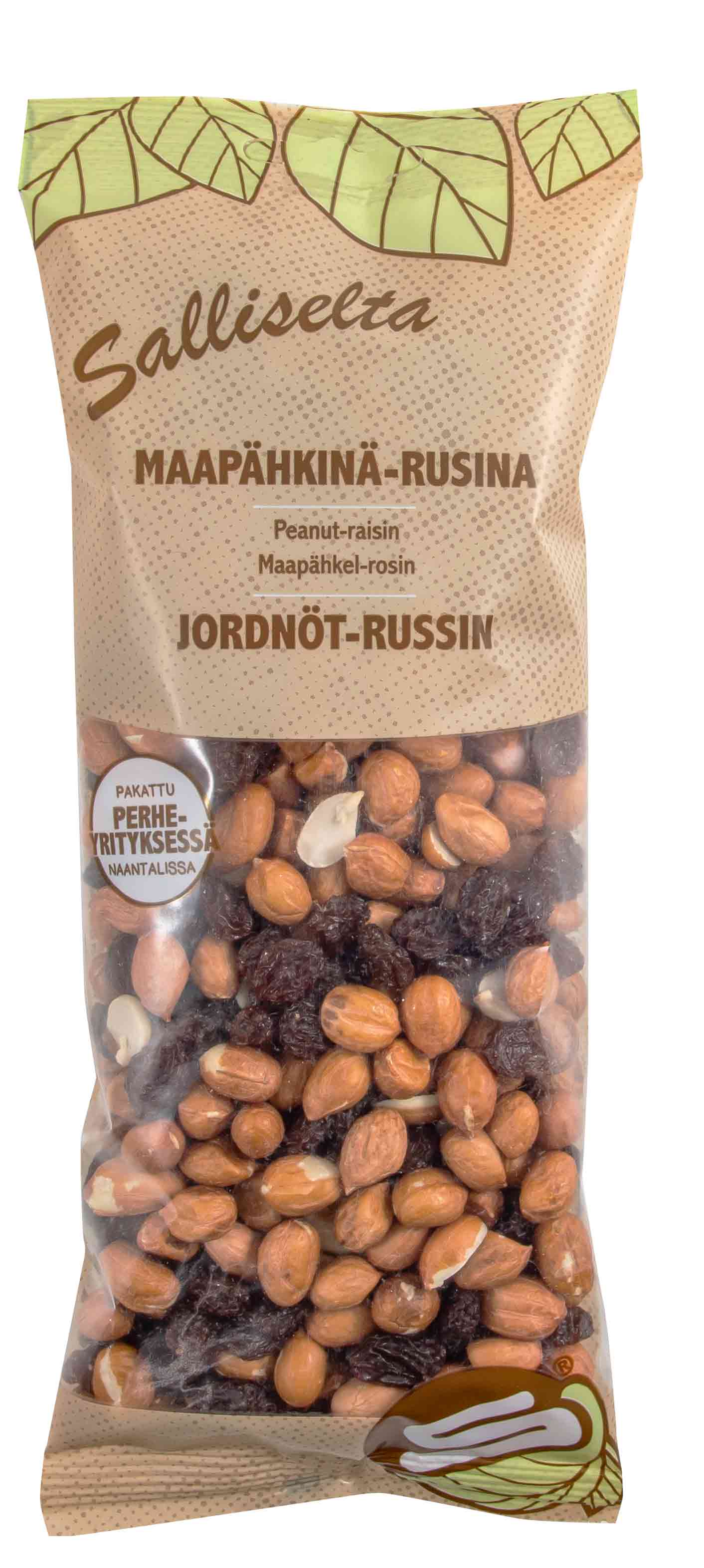 Maapähkinä-rusinasekoitus 250g