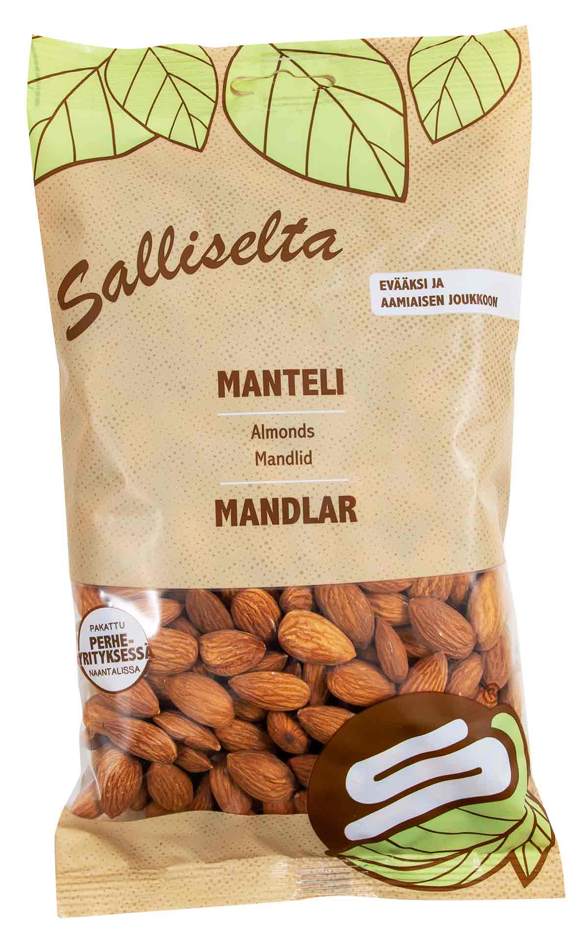 Manteli kokonainen 400g