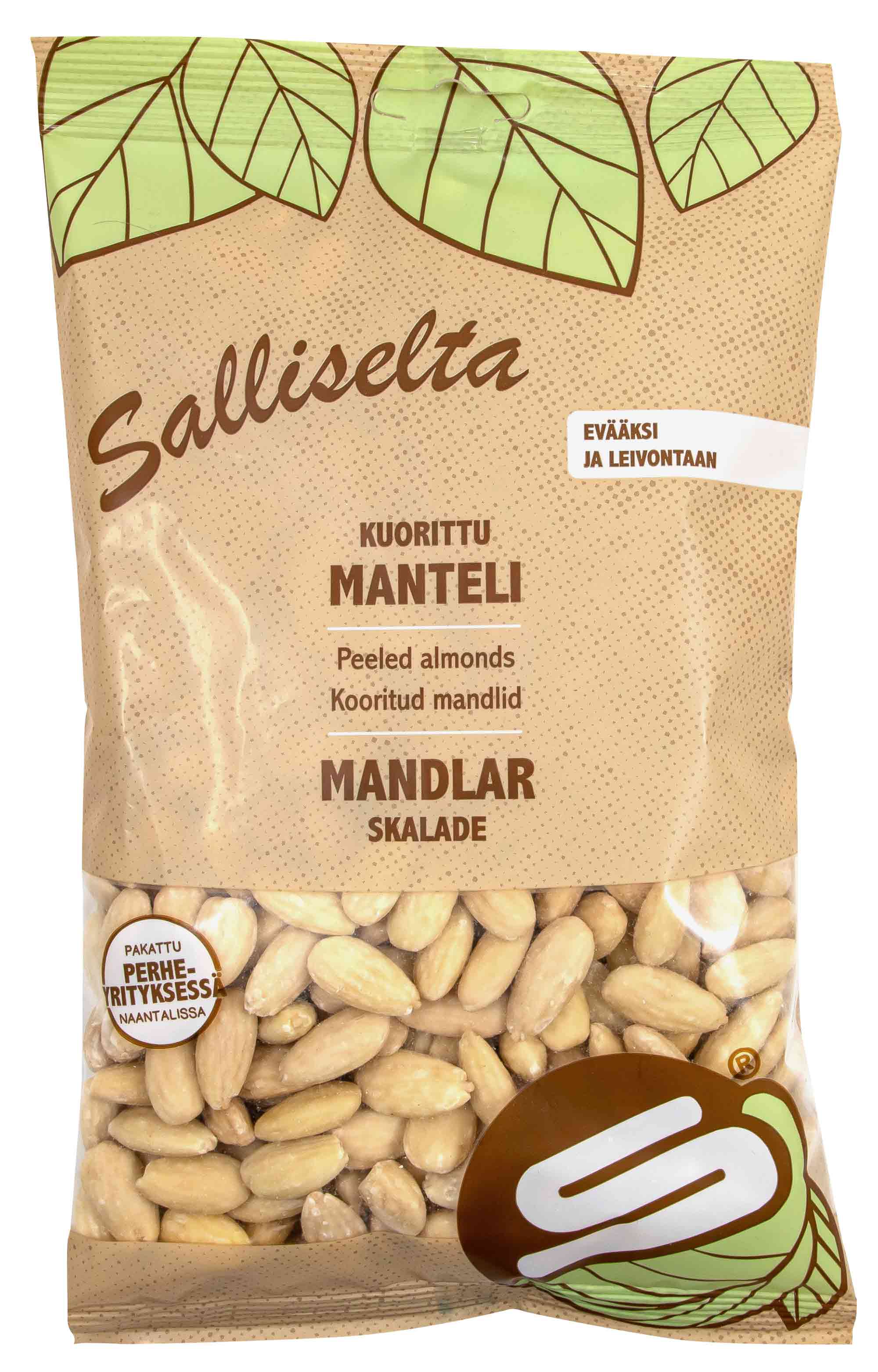 Manteli kuorittu 400g