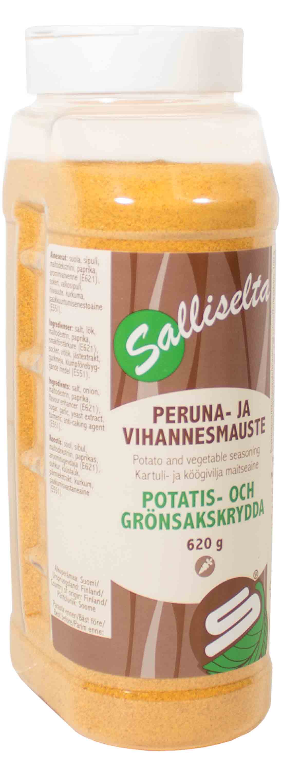 Peruna- ja vihannesmauste 620g