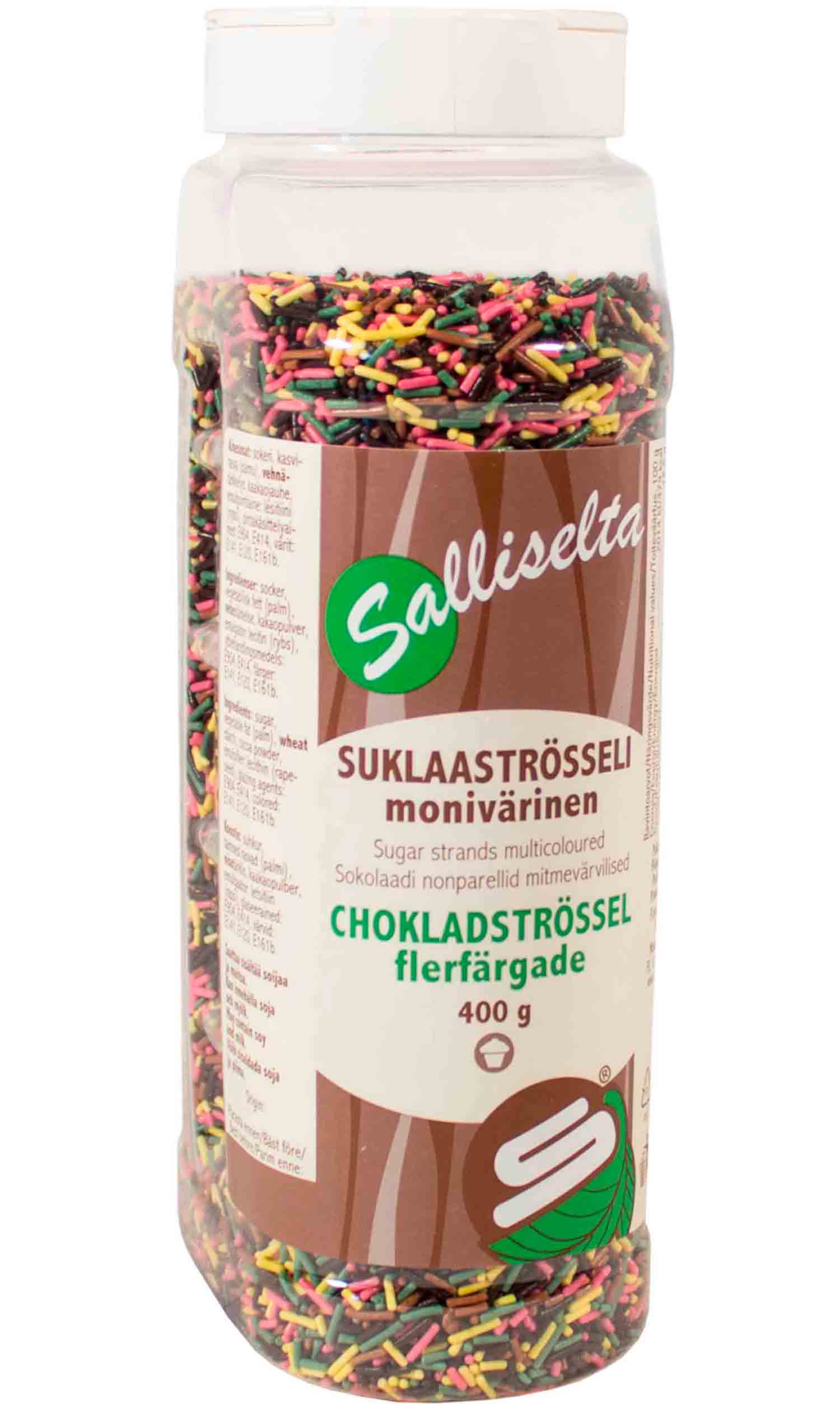 Suklaaströsseli monivärinen 400g