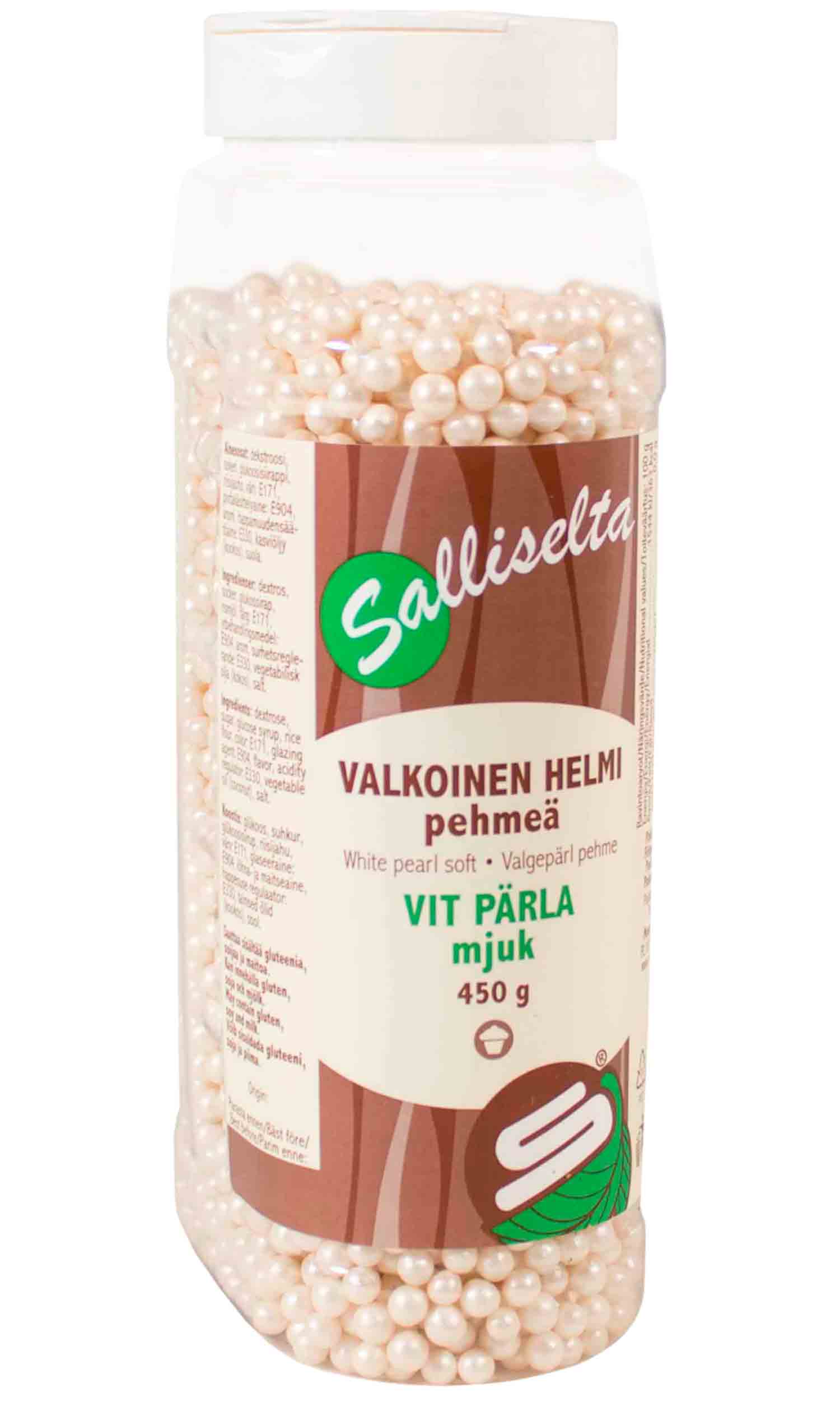 Pehmeä valkoinen helmi 450g