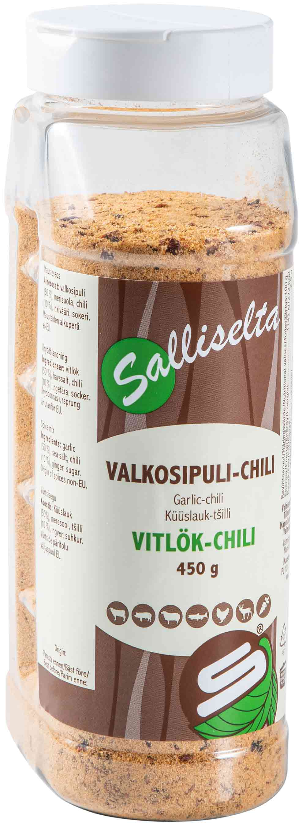 Valkosipuli-chili 450g