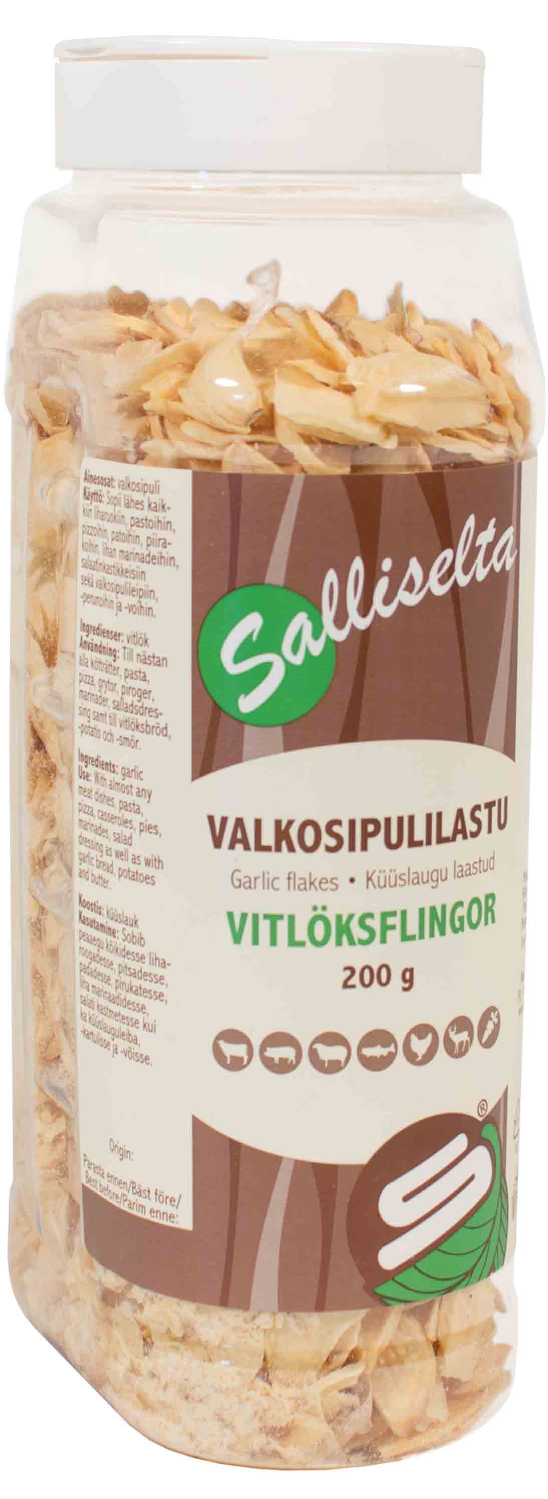 Valkosipulilastu 200g