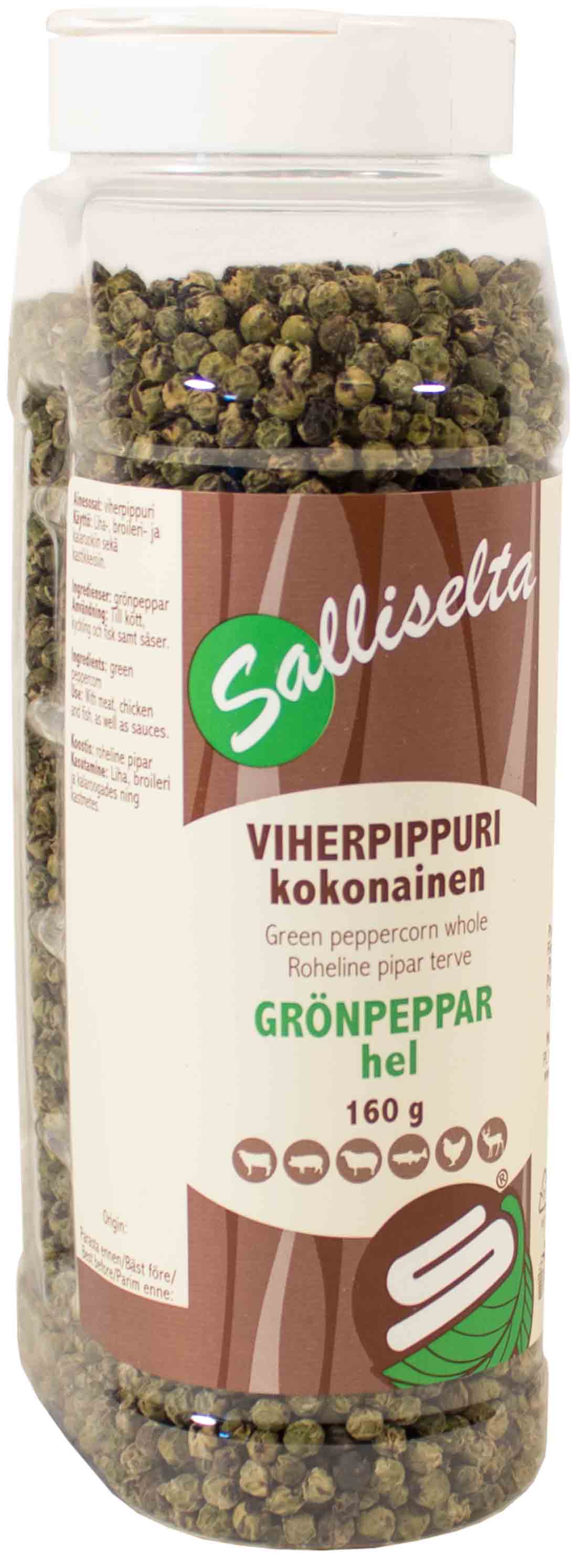 Viherpippuri, kokonainen 160g