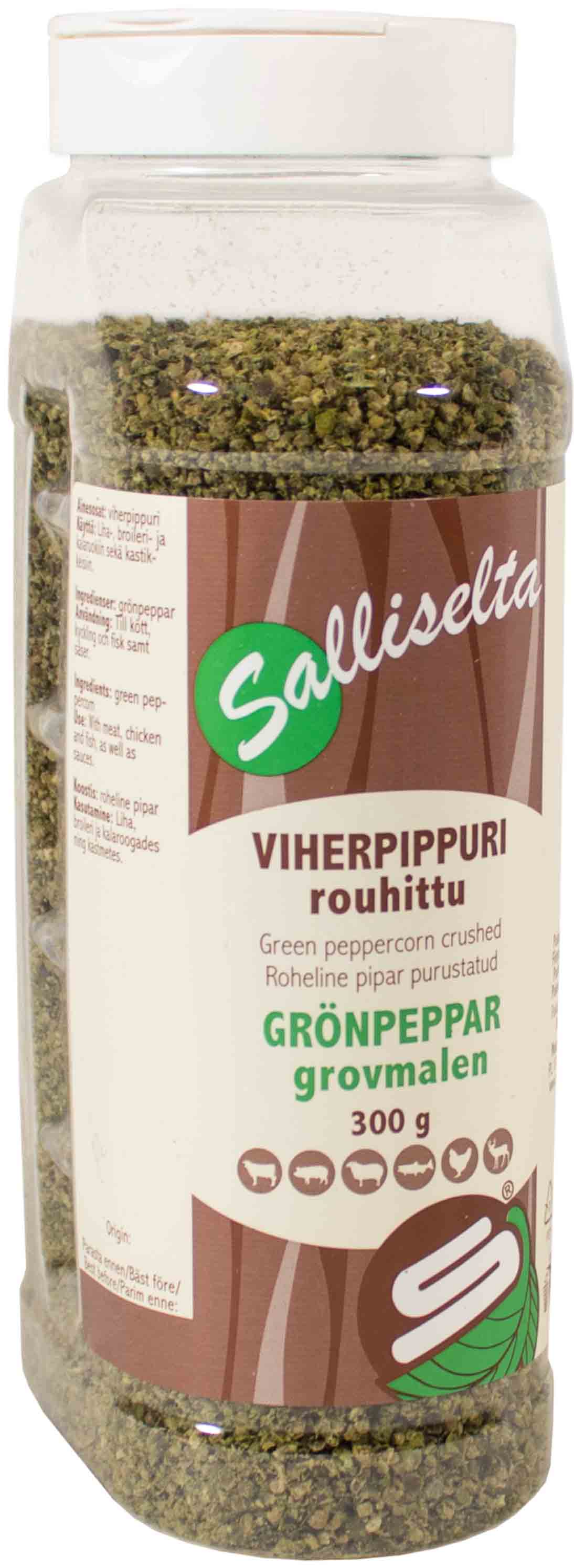 Viherpippuri, rouhittu 300g